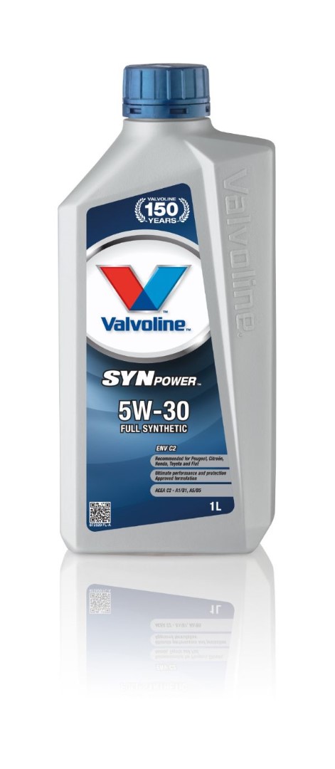 Масло моторное синтетическое Valvoline SynPower ENV C2 SAE 5W-30 1л