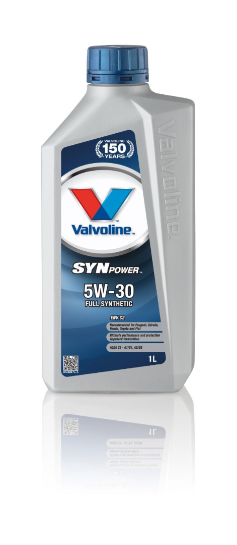 Масло моторное синтетическое Valvoline SynPower ENV C2 SAE 5W-30 4л