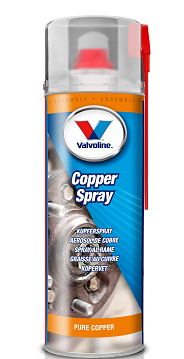 Медная смазка для защита резьбовых соединений Valvoline Copper Spray ( аэрозоль) 0,5л